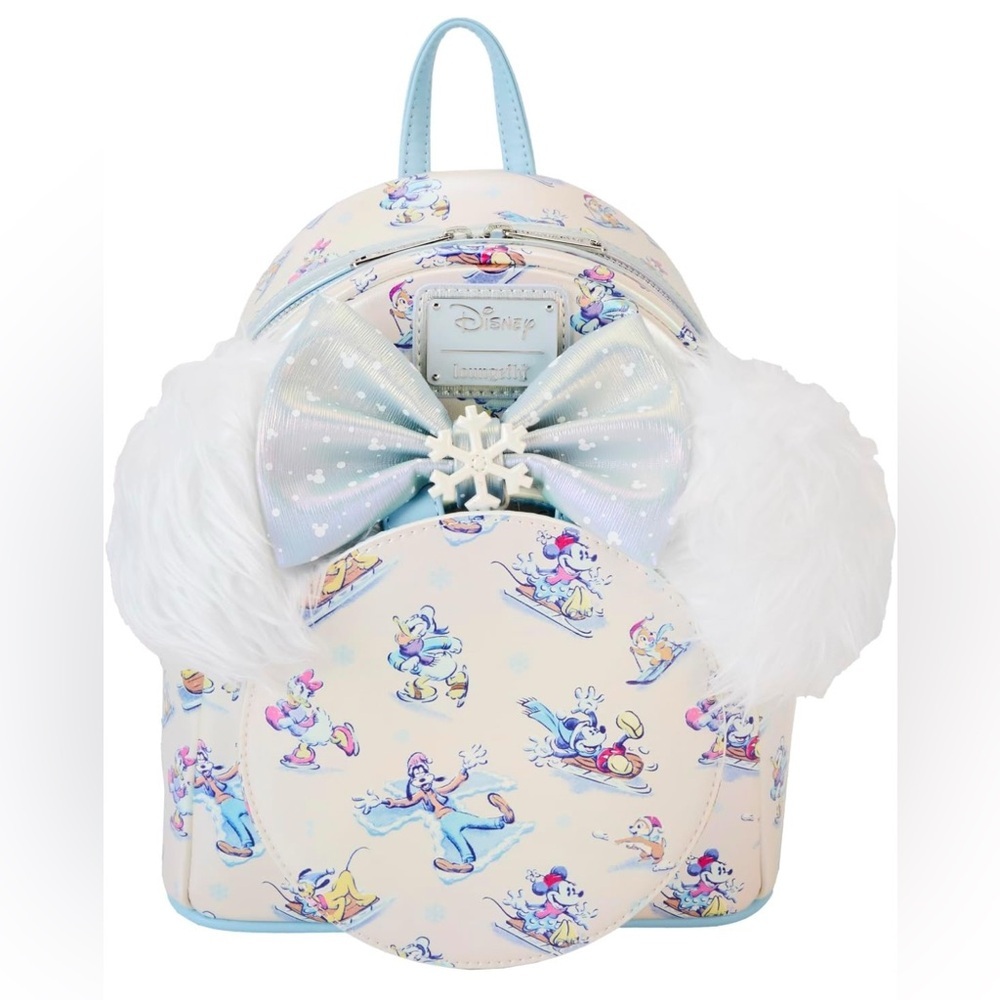 Loungefly Disney Mickey & Friends  Backpack With Matching Headband